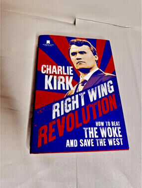 Charlie Kirk Right Wing Revolution First Edition 2024 Hardcover Book New